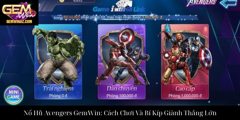 game nổ hũ Avengers GemWin